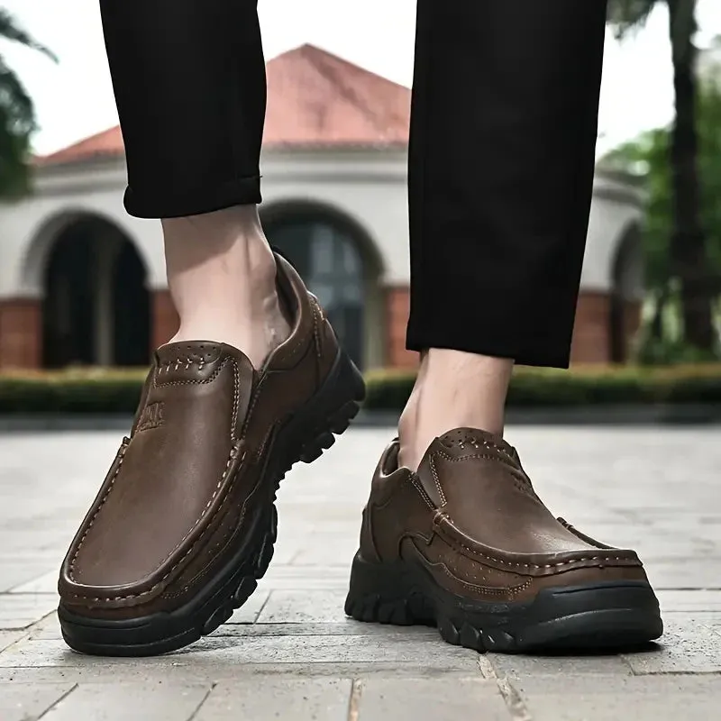 Handmade Leather Casual Outdoor Loafers