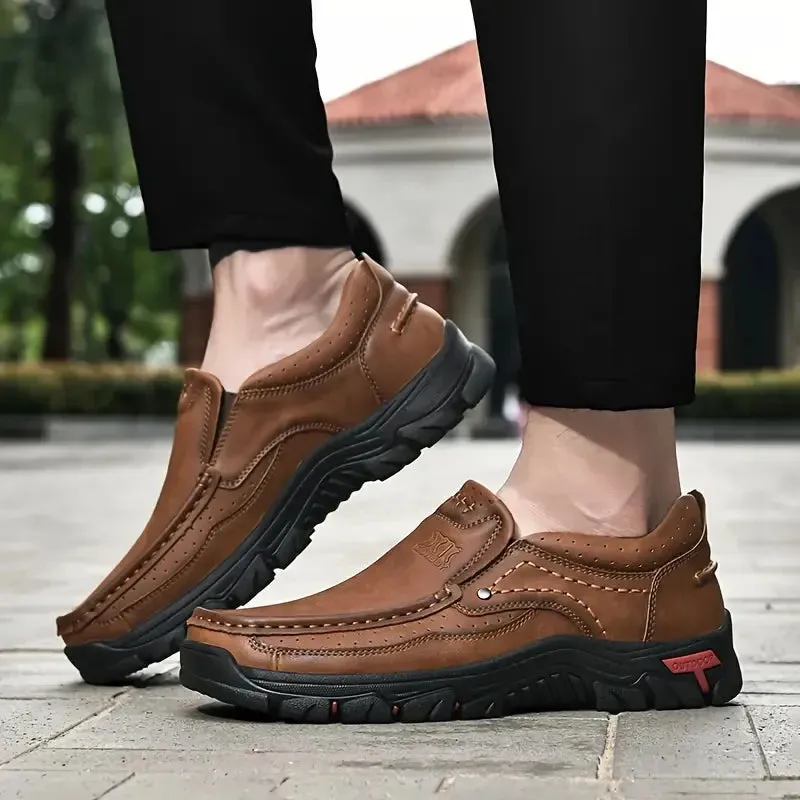 Handmade Leather Casual Outdoor Loafers