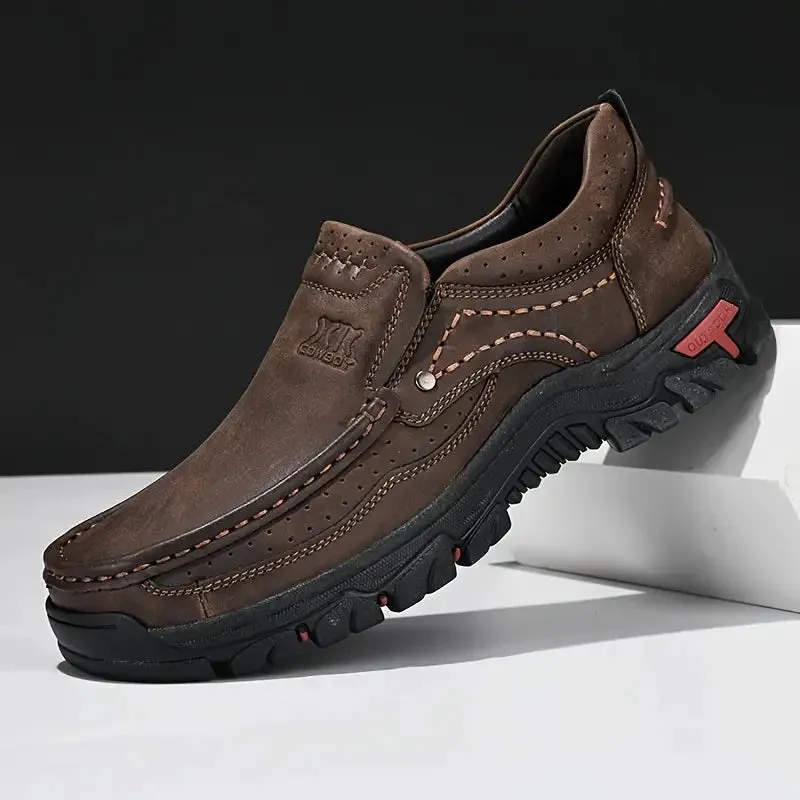 Handmade Leather Casual Outdoor Loafers