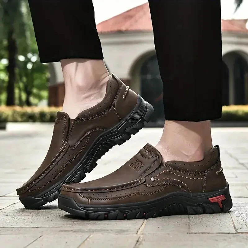 Handmade Leather Casual Outdoor Loafers