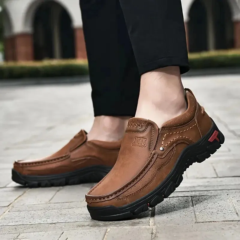 Handmade Leather Casual Outdoor Loafers