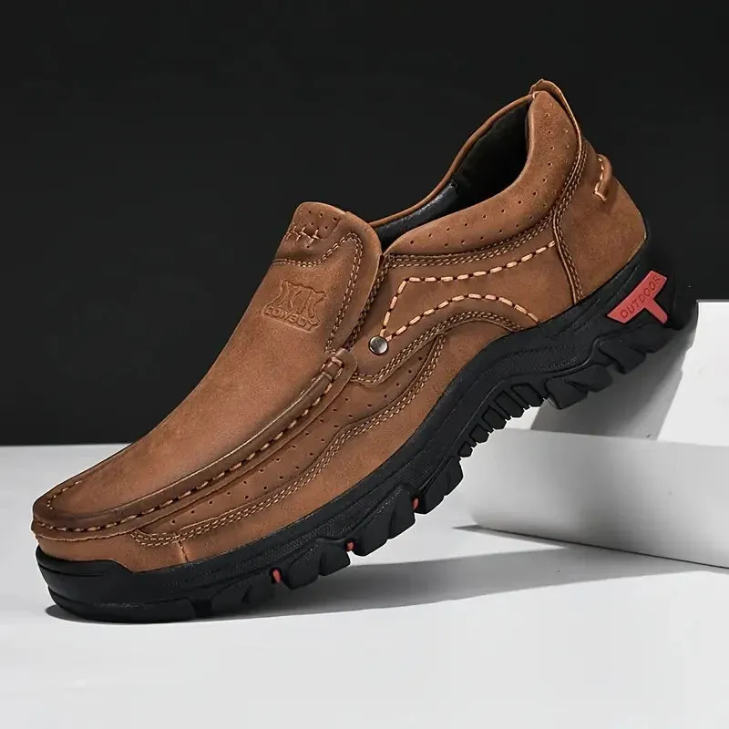 Handmade Leather Casual Outdoor Loafers