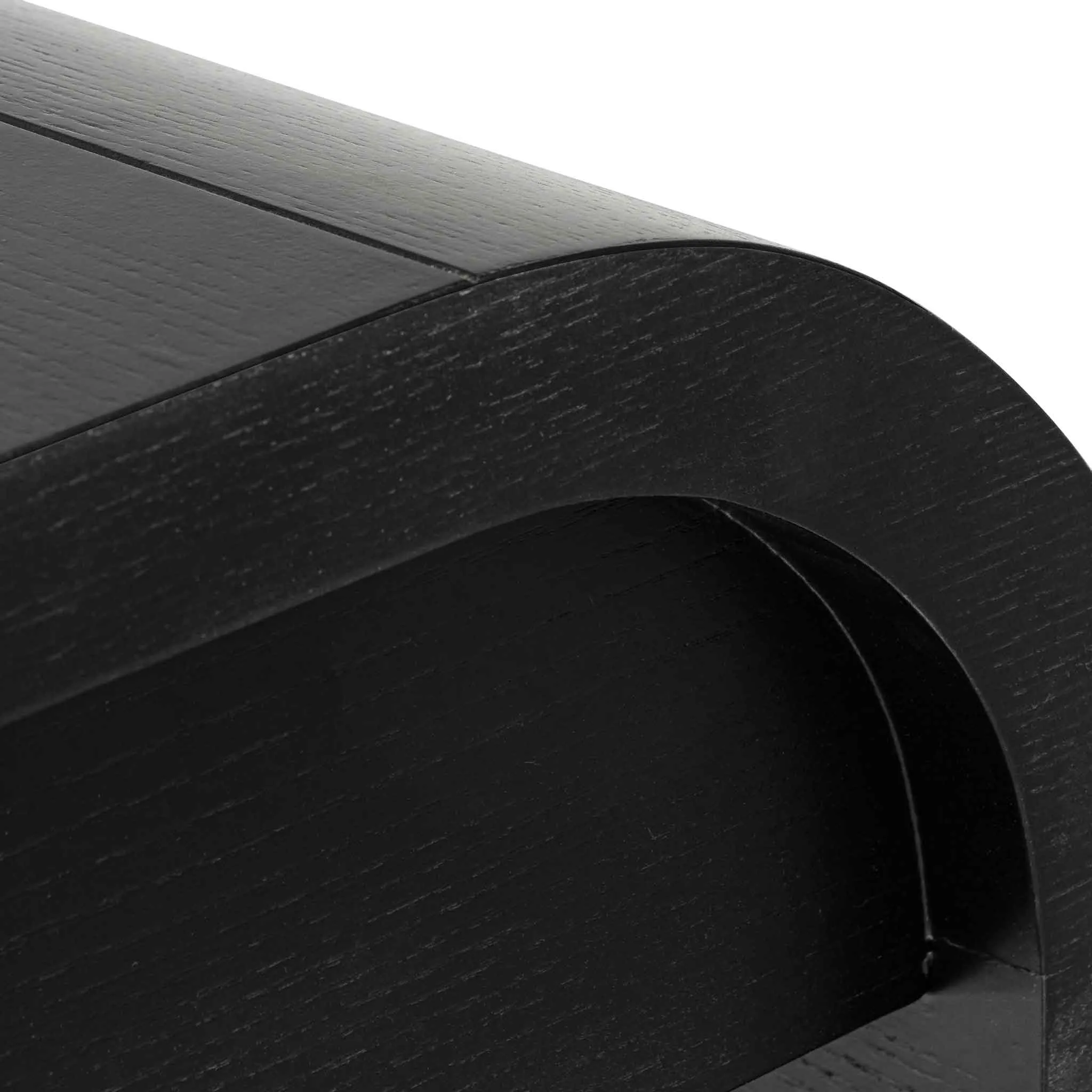 Harley 1.4m Console Table - Textured Espresso Black