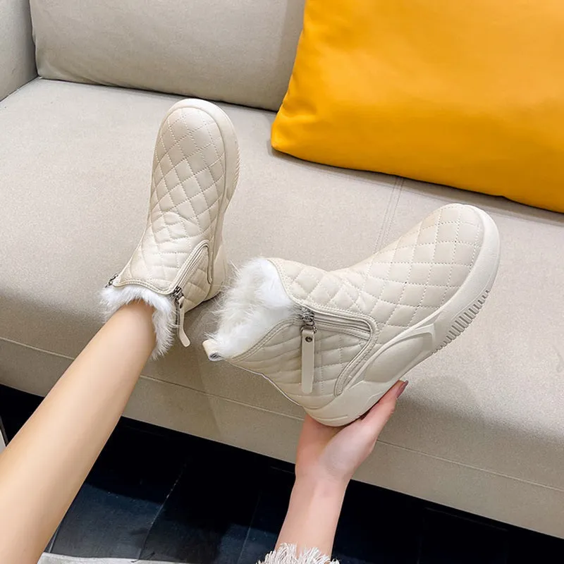 High-Top Snow Boots for Bunions
