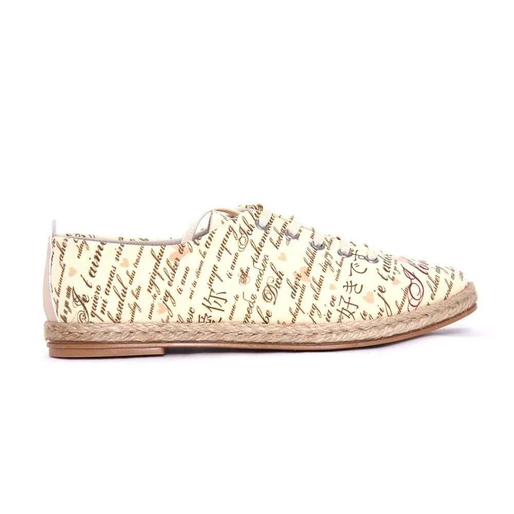 I Love You Ballerinas Shoes FBR1223