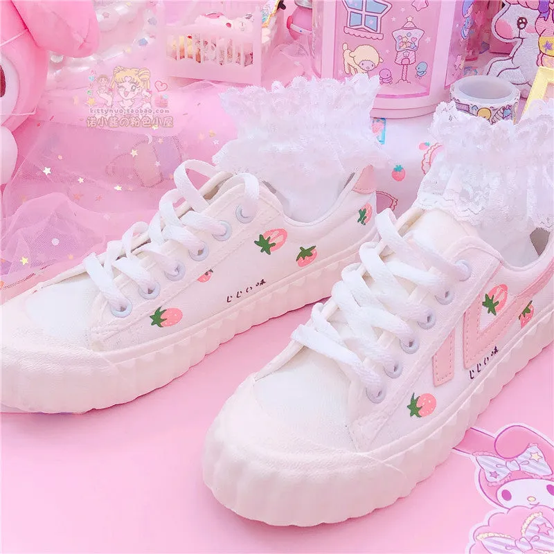 Japanese Sweet Strawberry Shoes AD10476