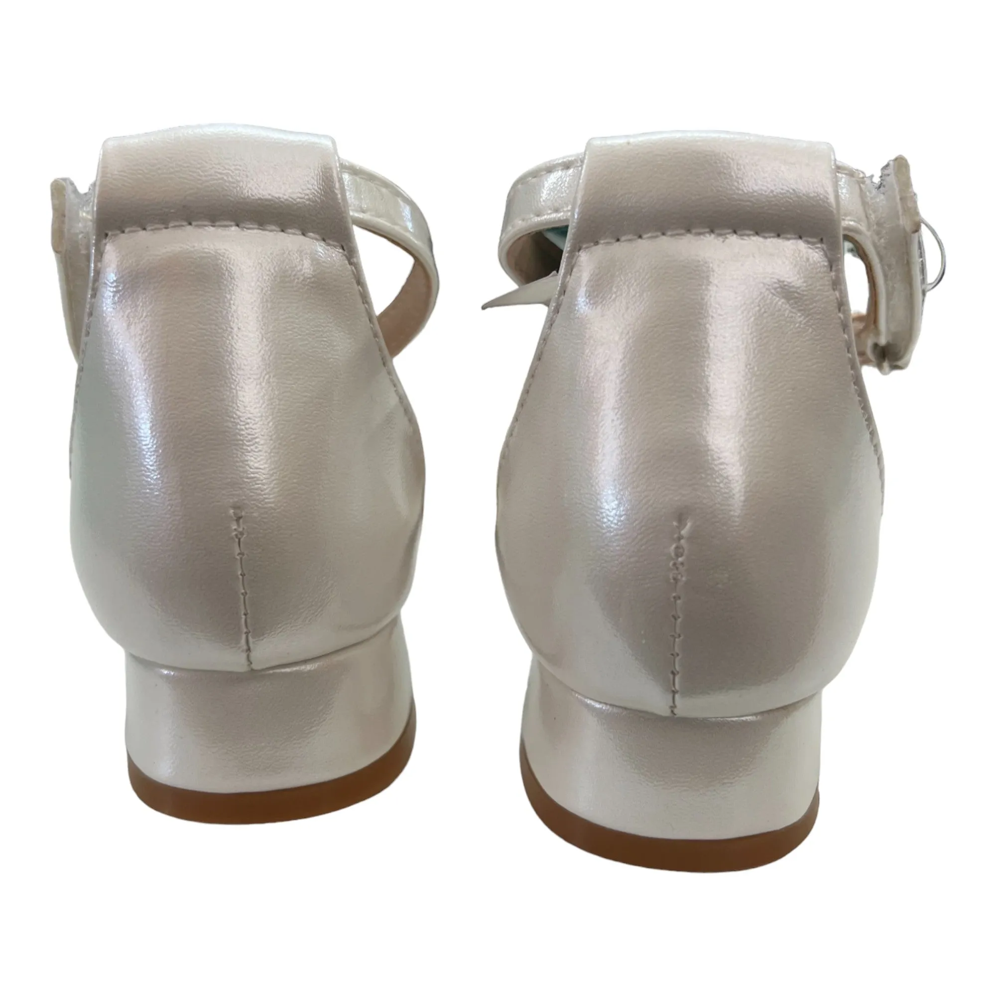 Kids Girls Grosby Clover Sandals White