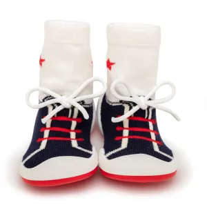 Komuello Baby Shoes - String / Navy