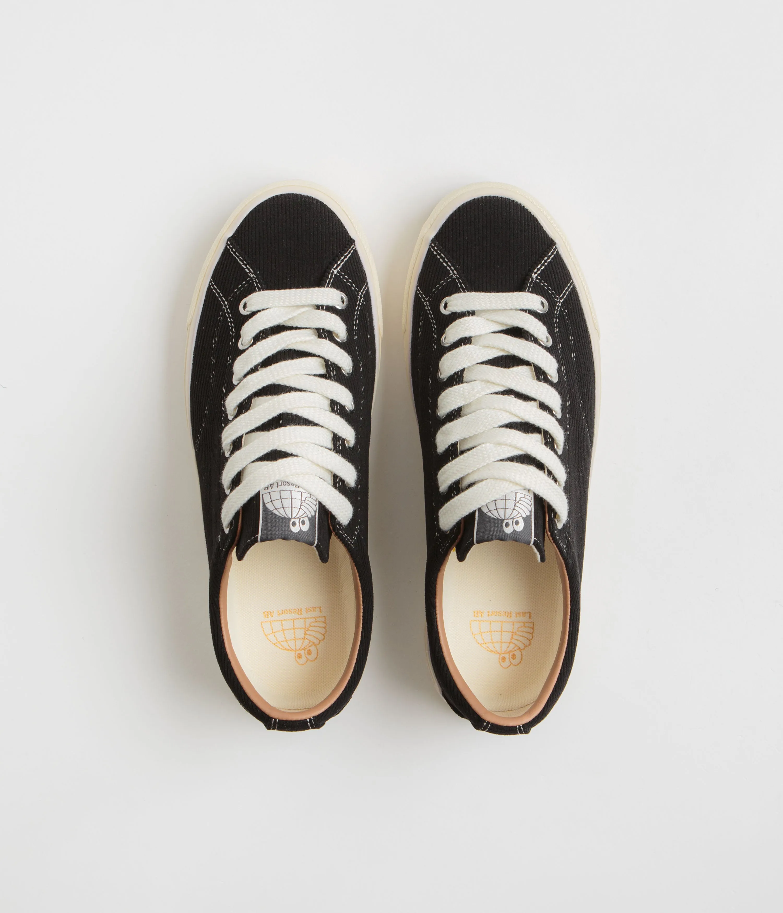 Last Resort AB VM003 Cord Shoes - Black / White
