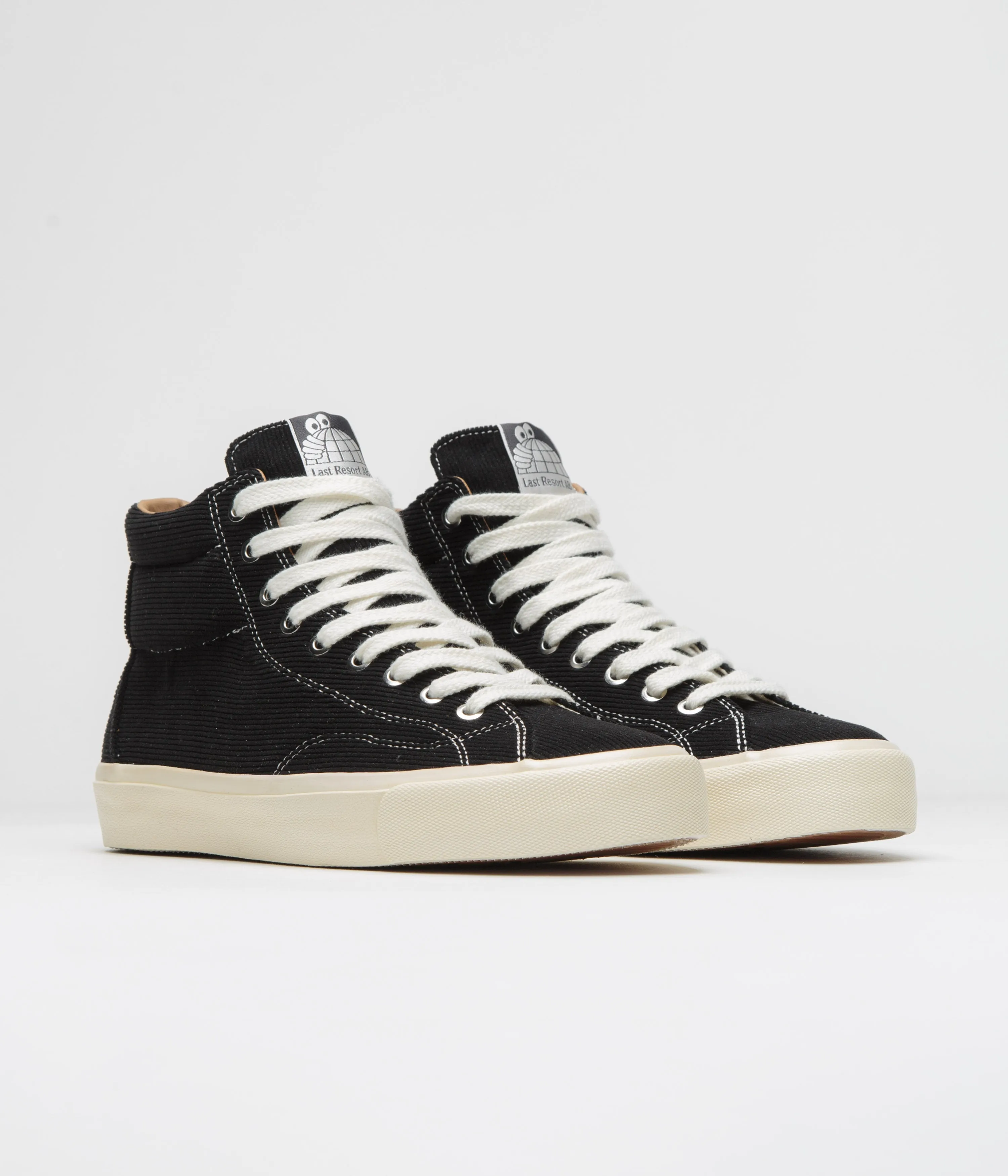 Last Resort AB VM003 Hi Cord Shoes - Black / White