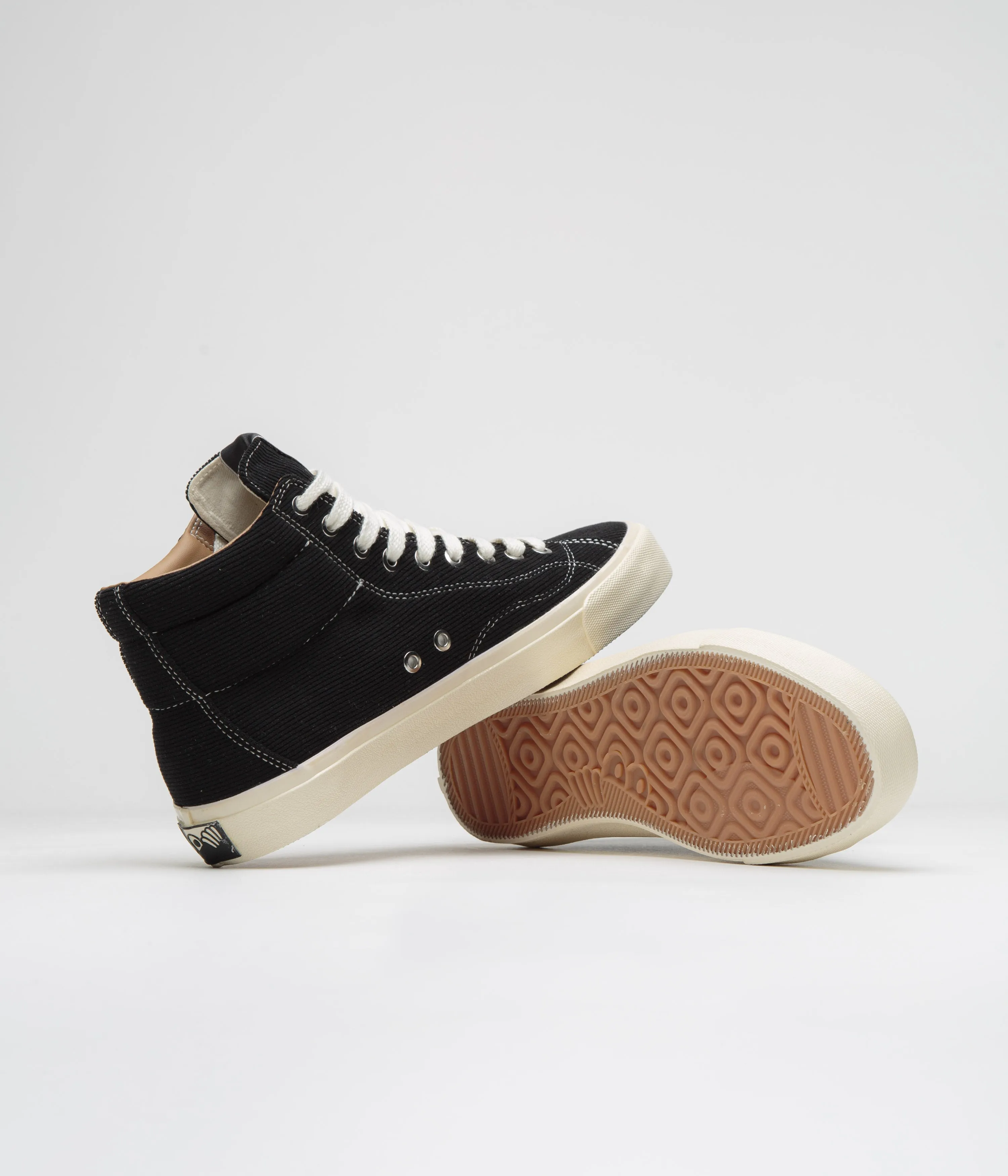 Last Resort AB VM003 Hi Cord Shoes - Black / White