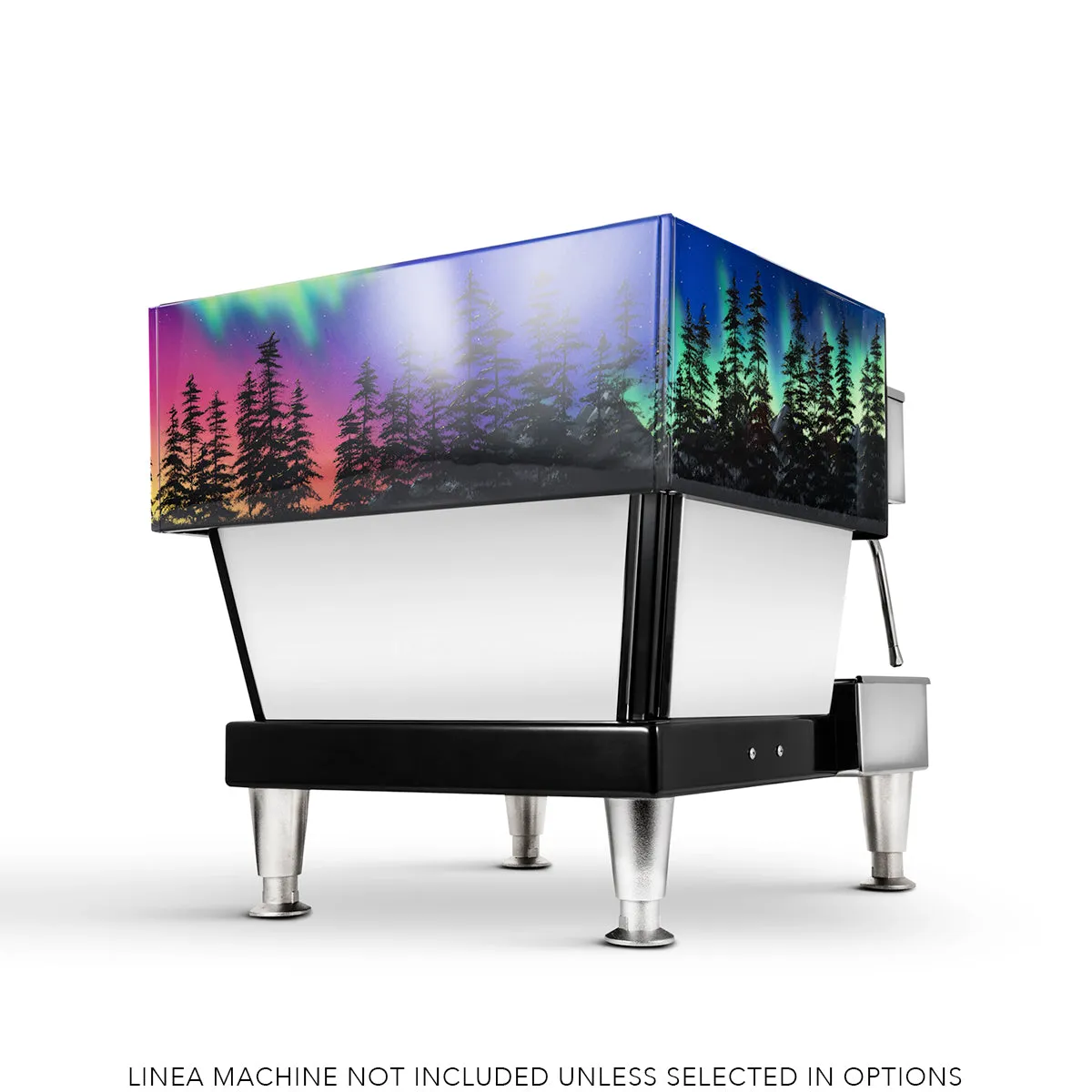 LM LINEA 1GR AV   Northern Lights Espresso Machine Body Wrap - 103