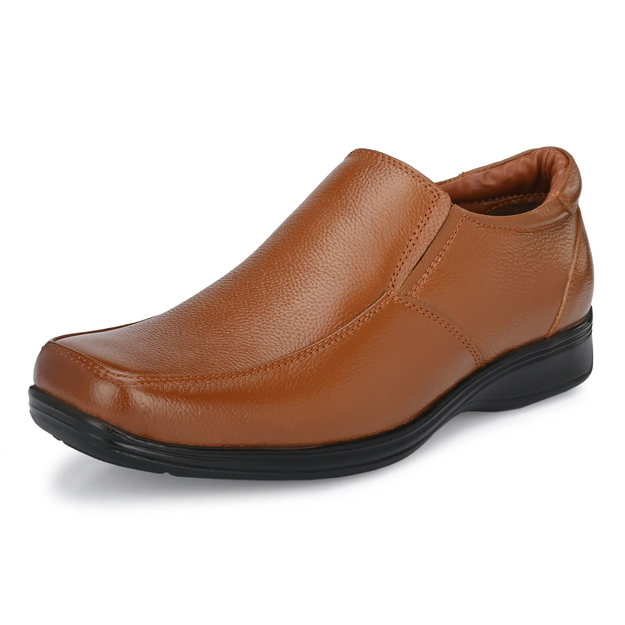 Luxe Full Grain Leather Slip Ons