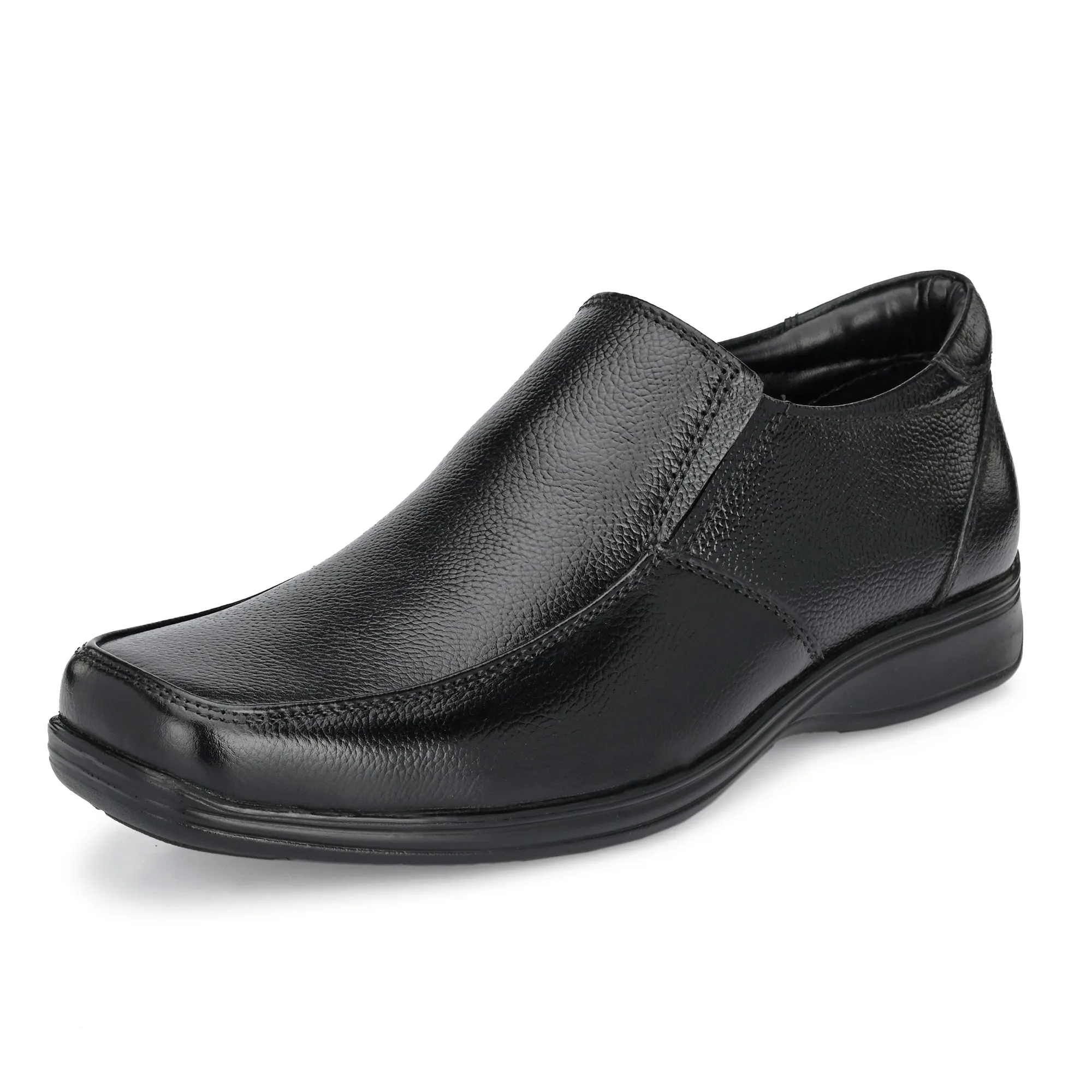 Luxe Full Grain Leather Slip Ons