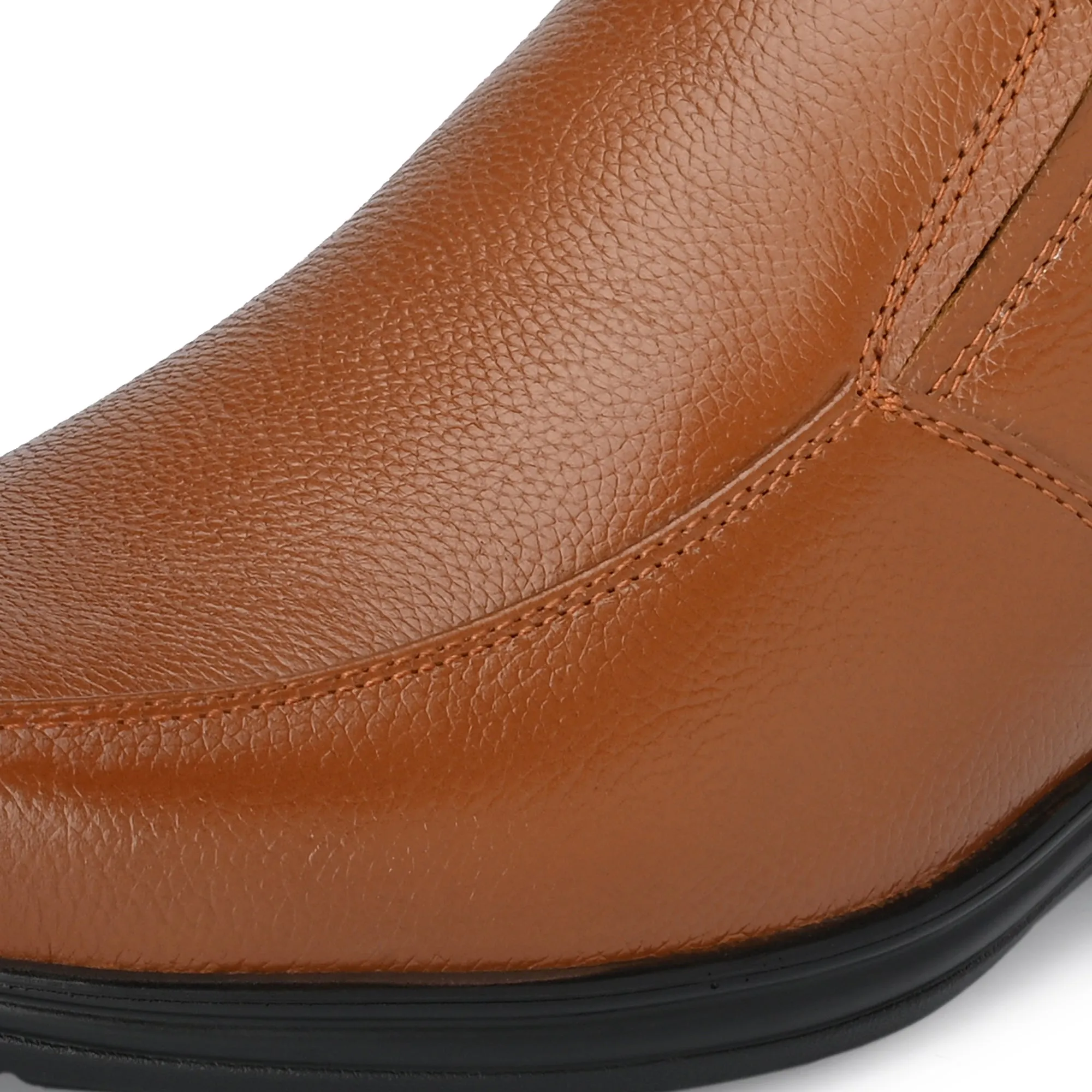 Luxe Full Grain Leather Slip Ons