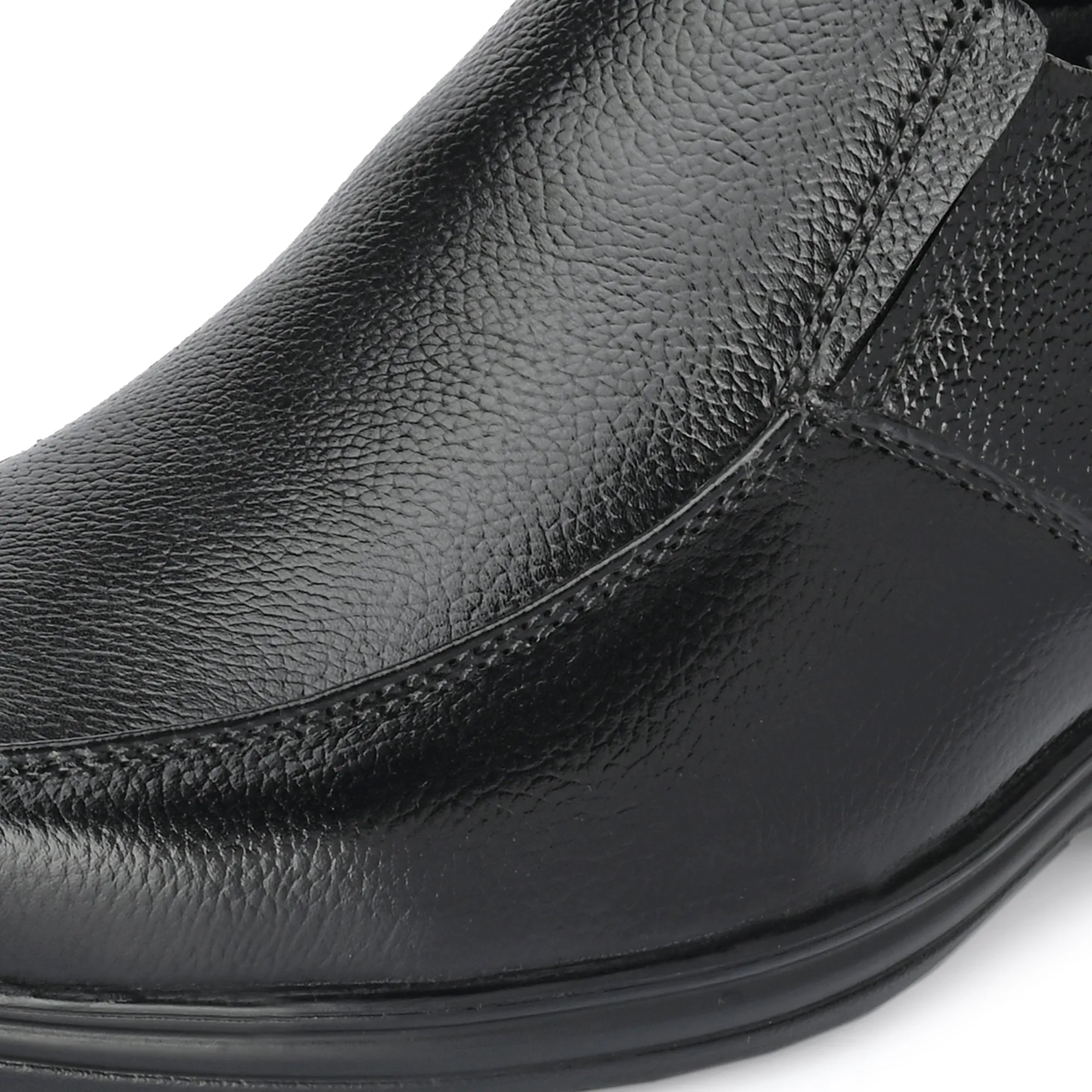 Luxe Full Grain Leather Slip Ons