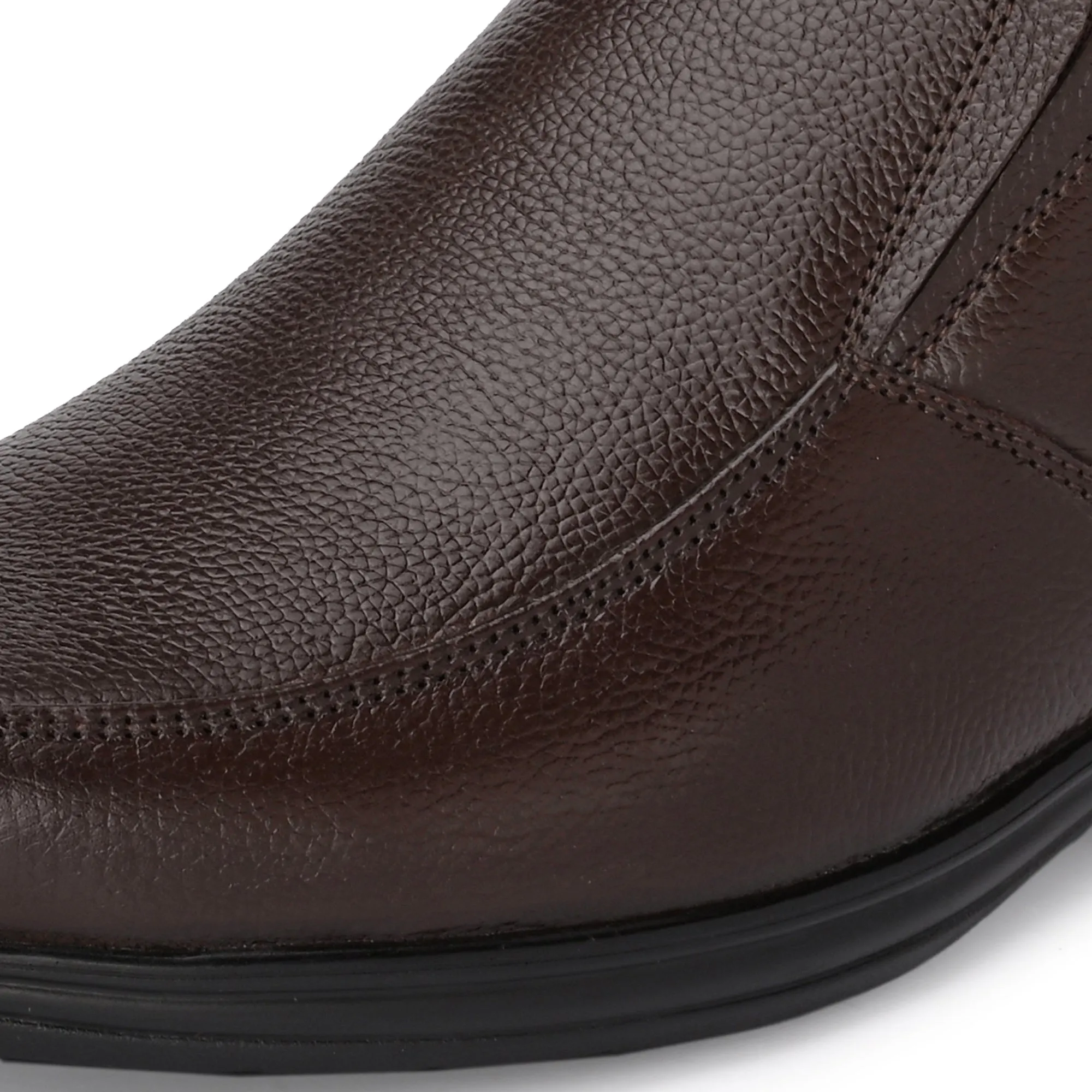 Luxe Full Grain Leather Slip Ons