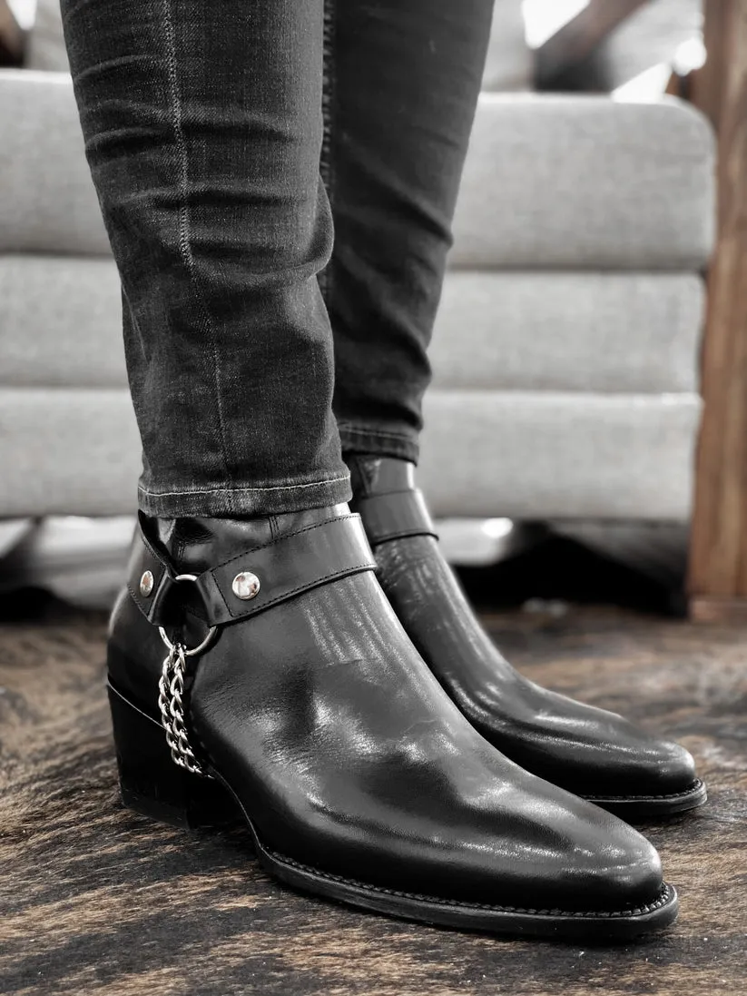 Men's Fashion Chain Boots
