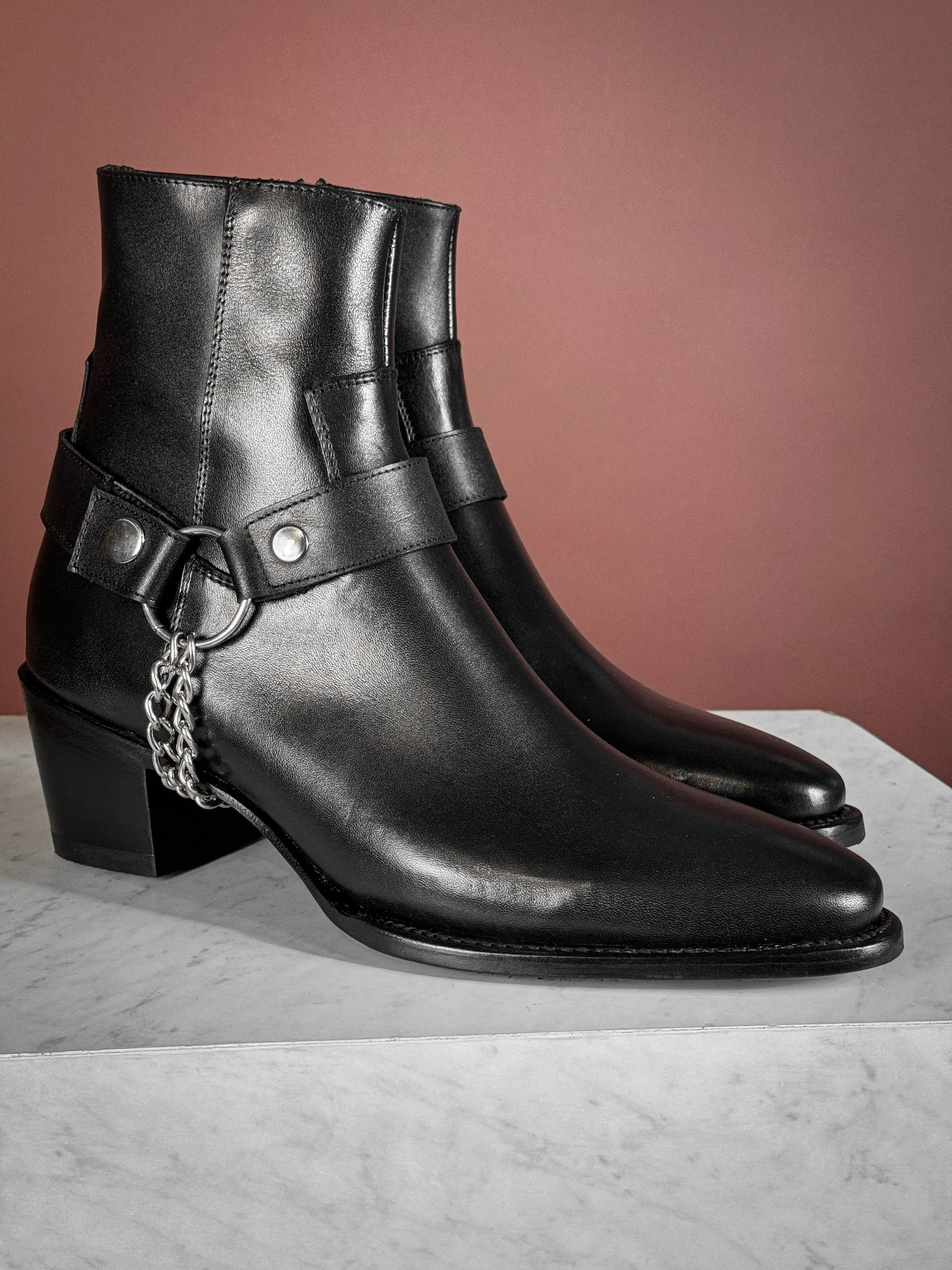 Men's Fashion Chain Boots