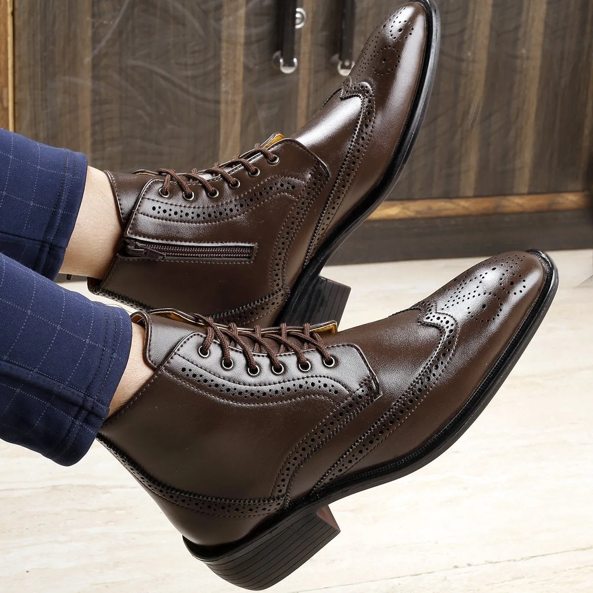 Men's Latest Height Increasing Formal Office Wear Shoes