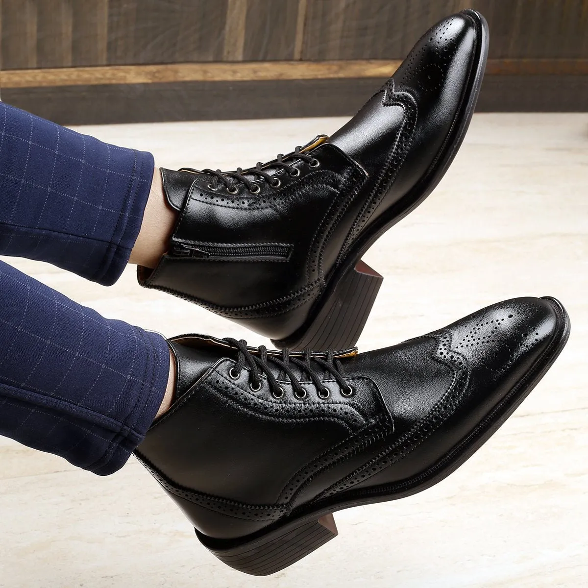 Men's Latest Height Increasing Formal Office Wear Shoes