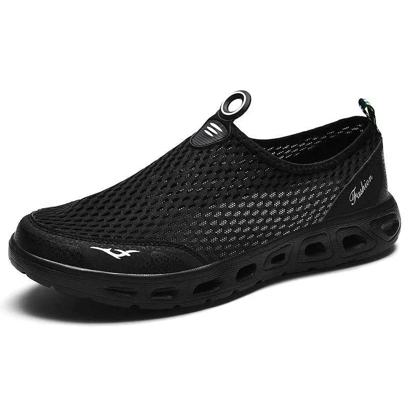 Mesh Breathable Thick Sole Beach Water Shoes