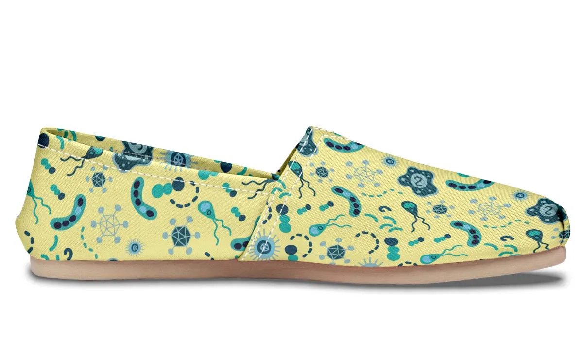 Microbiology Pattern Casual Shoes