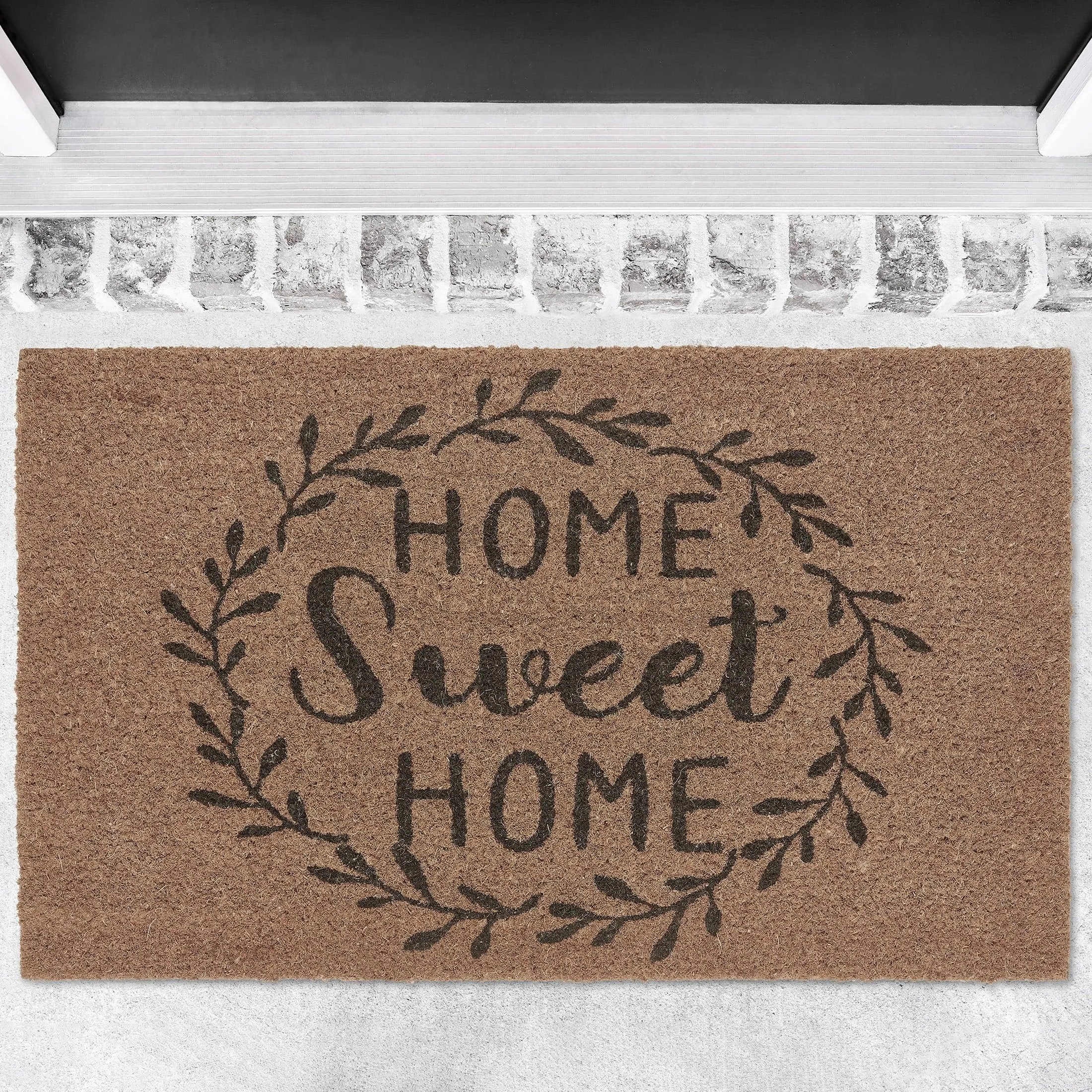 My Texas House Home Sweet Home Coir Doormat, 30" x 48"