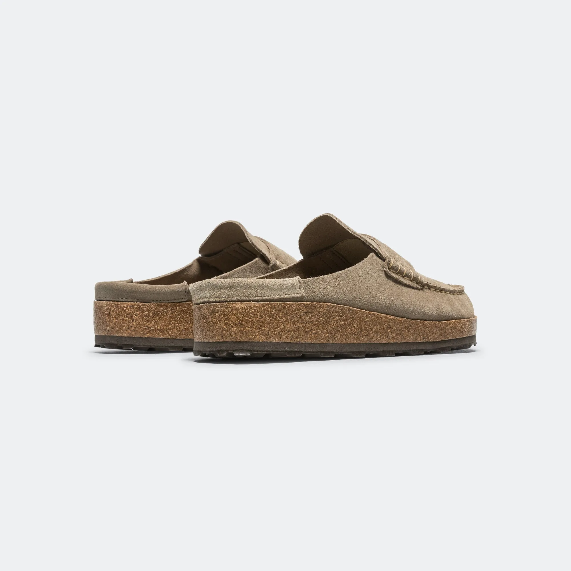 Naples - Taupe Suede Leather