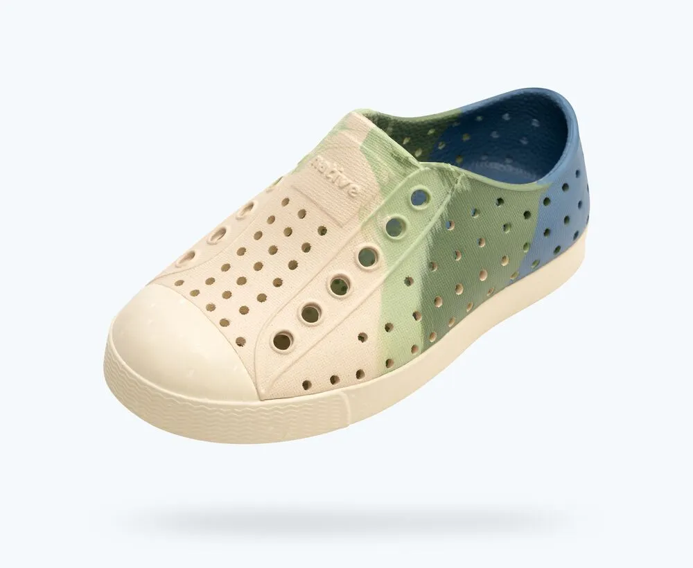 Native Jefferson Bloom Marble Shoes - Fig Loch Marble/Bone White
