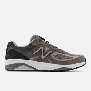New Balance Men's 1540v3 Waking Shoes- Grey/ Black