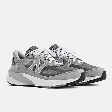 New Balance Men's 990v6 Running Shoes- Grey
