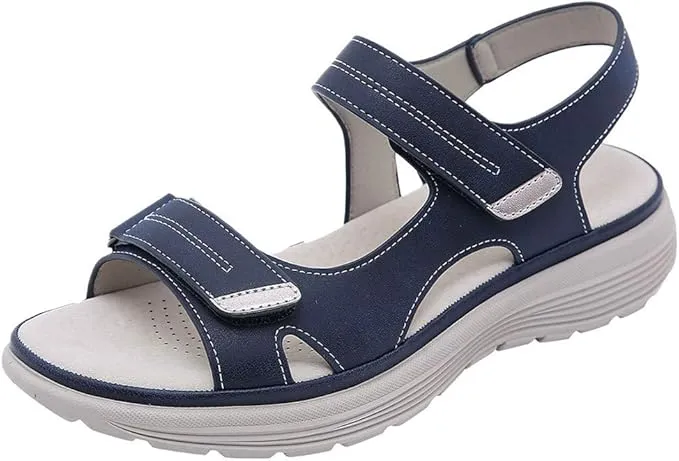 NEW Retails $140 Pro Step - Orthopedic Sandals, Blue, Sz 8.5