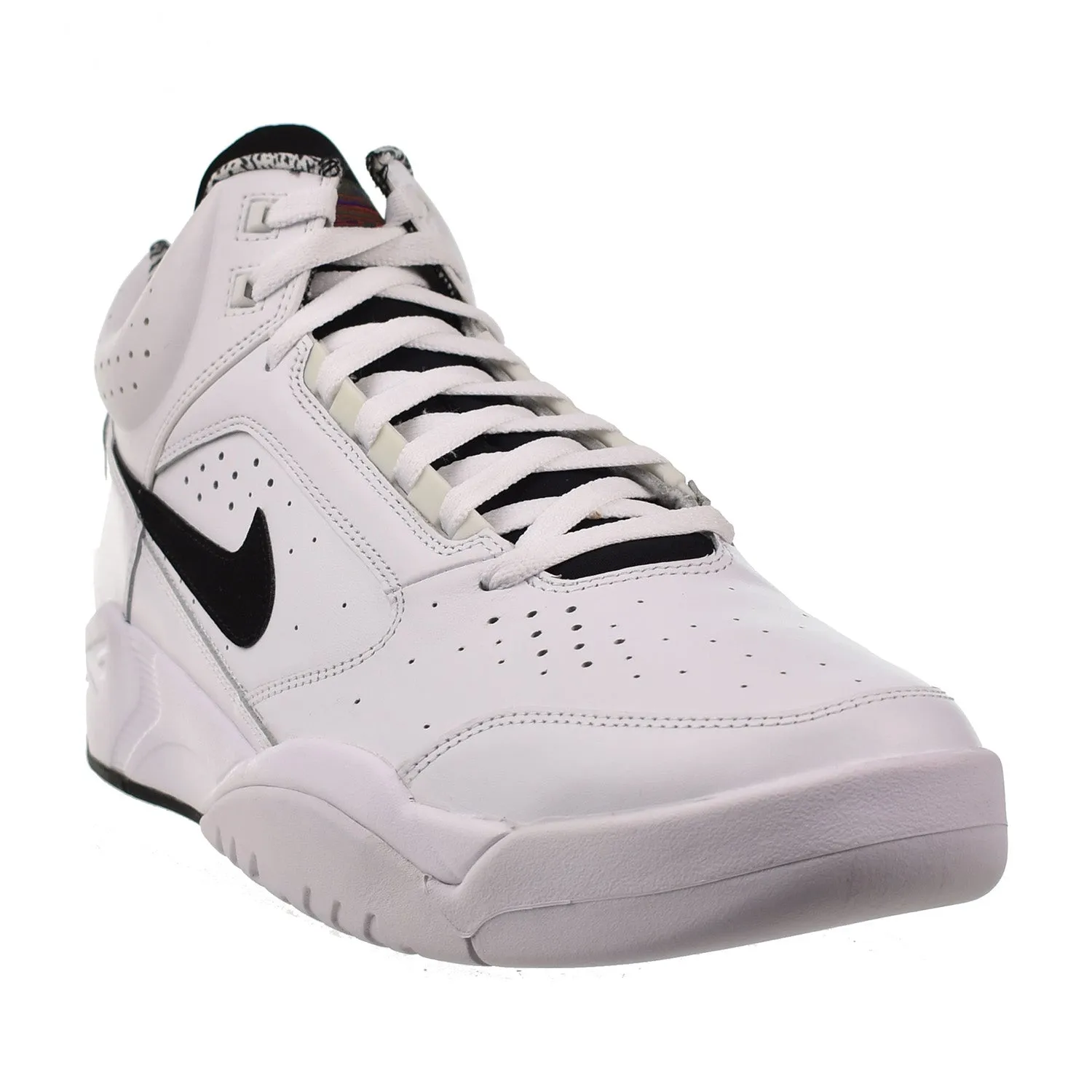 Nike Air Flight Lite Mid Men's Shoes White-Black
