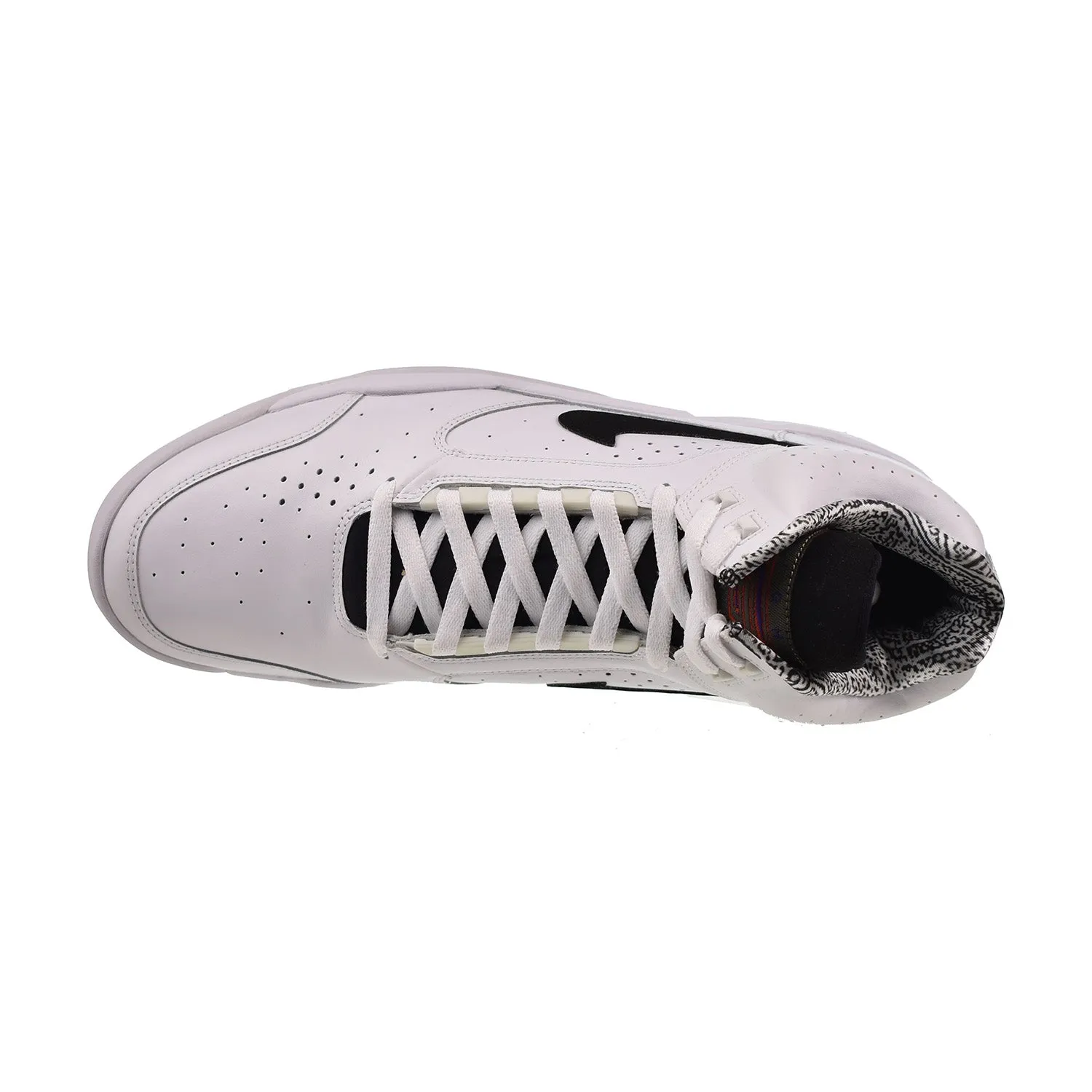 Nike Air Flight Lite Mid Men's Shoes White-Black