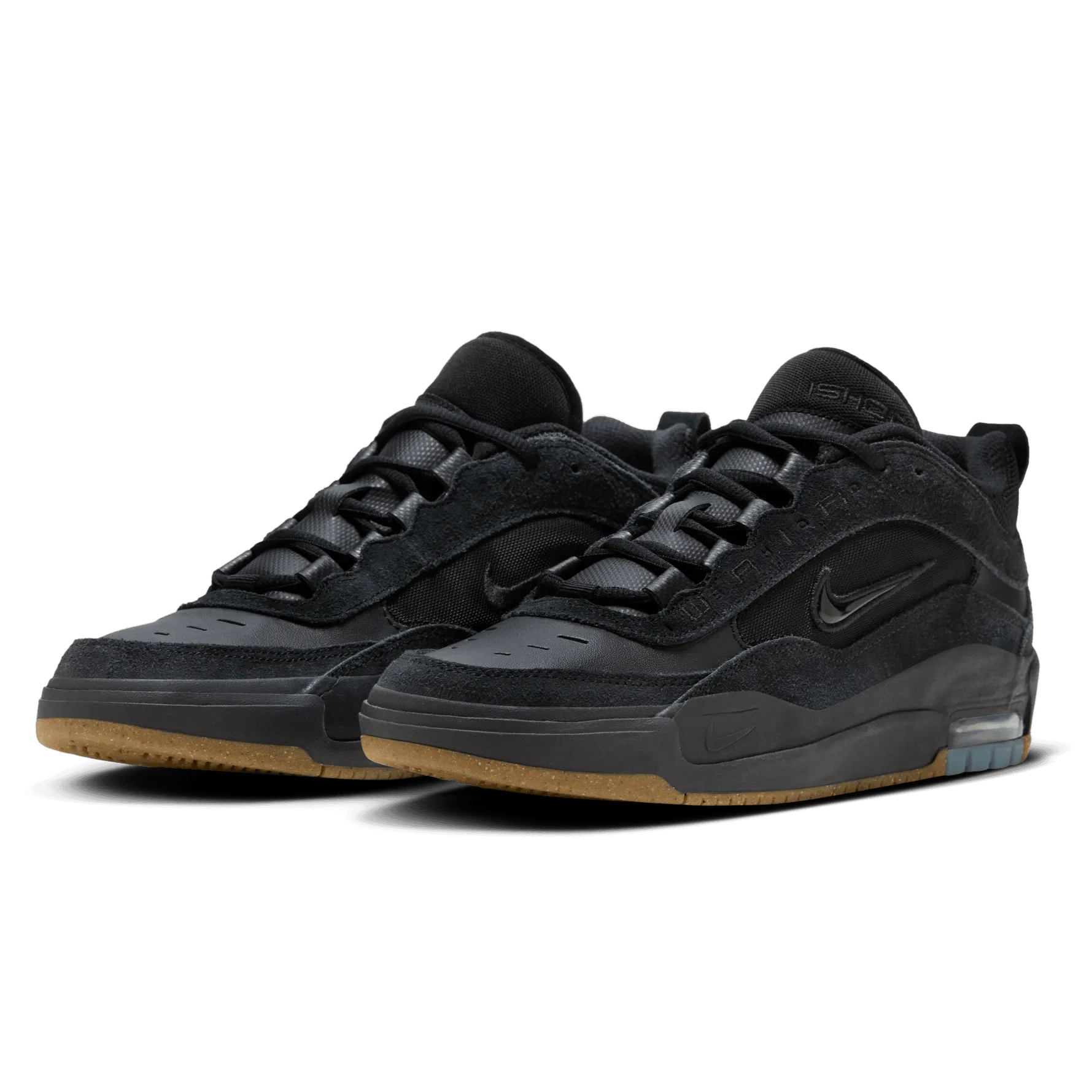 Nike SB Air Max Ishod 2 Skateboard Shoe - Black/Black-Anthracite-Black