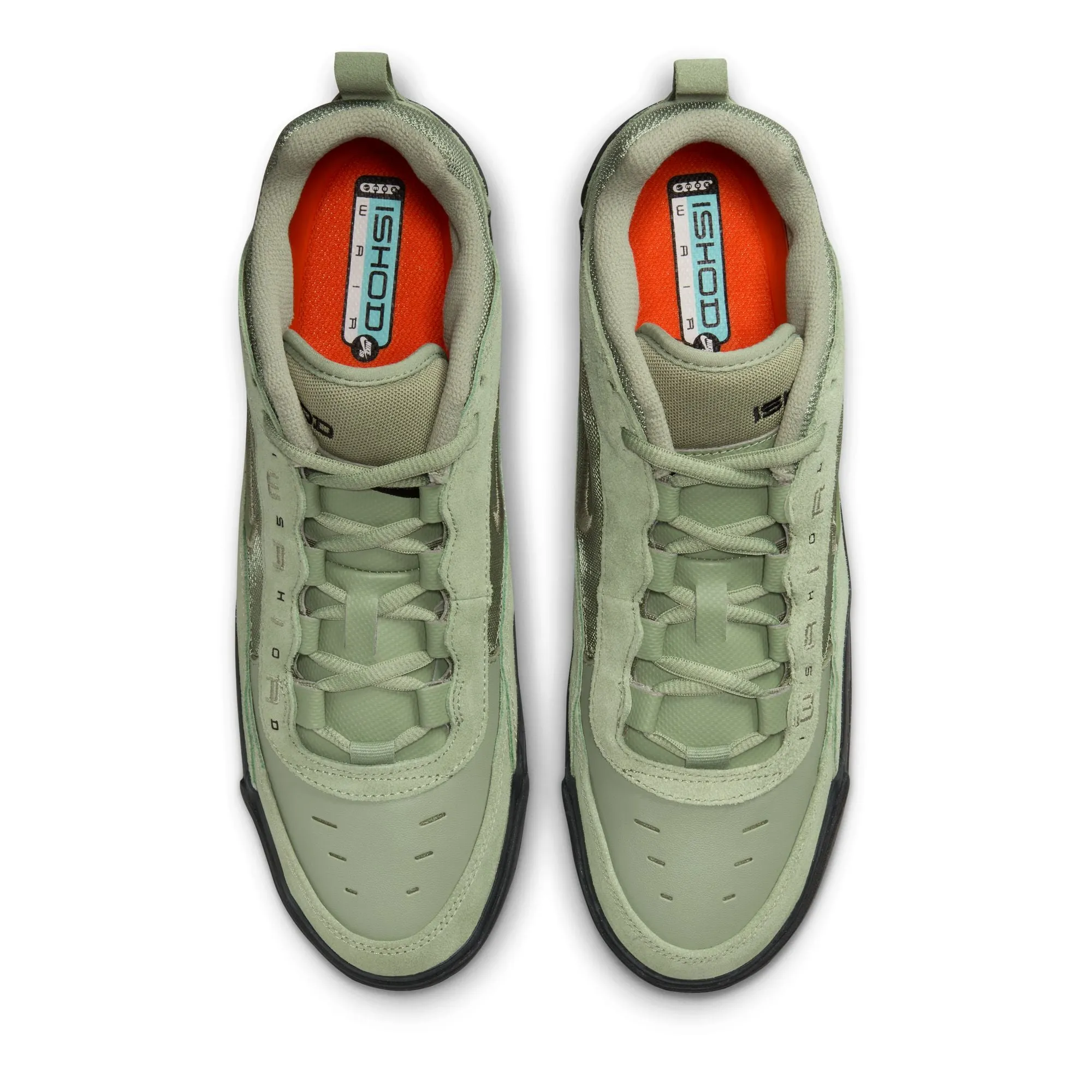 Nike SB Air Max Ishod 2 Skateboard Shoe - Oil Green/Black