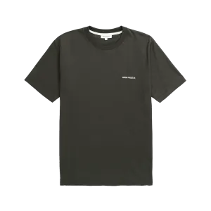 Norse Projects Johannes Logo T-Shirt - Espresso