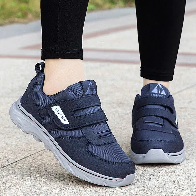 OCW Orthopedic Women Shoes Soft Sole Cushion Velcro Strap Walking Shoes