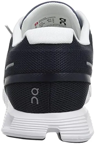 ON Cloud Mens Shoes Midnight White Cloud 5 Sneakers