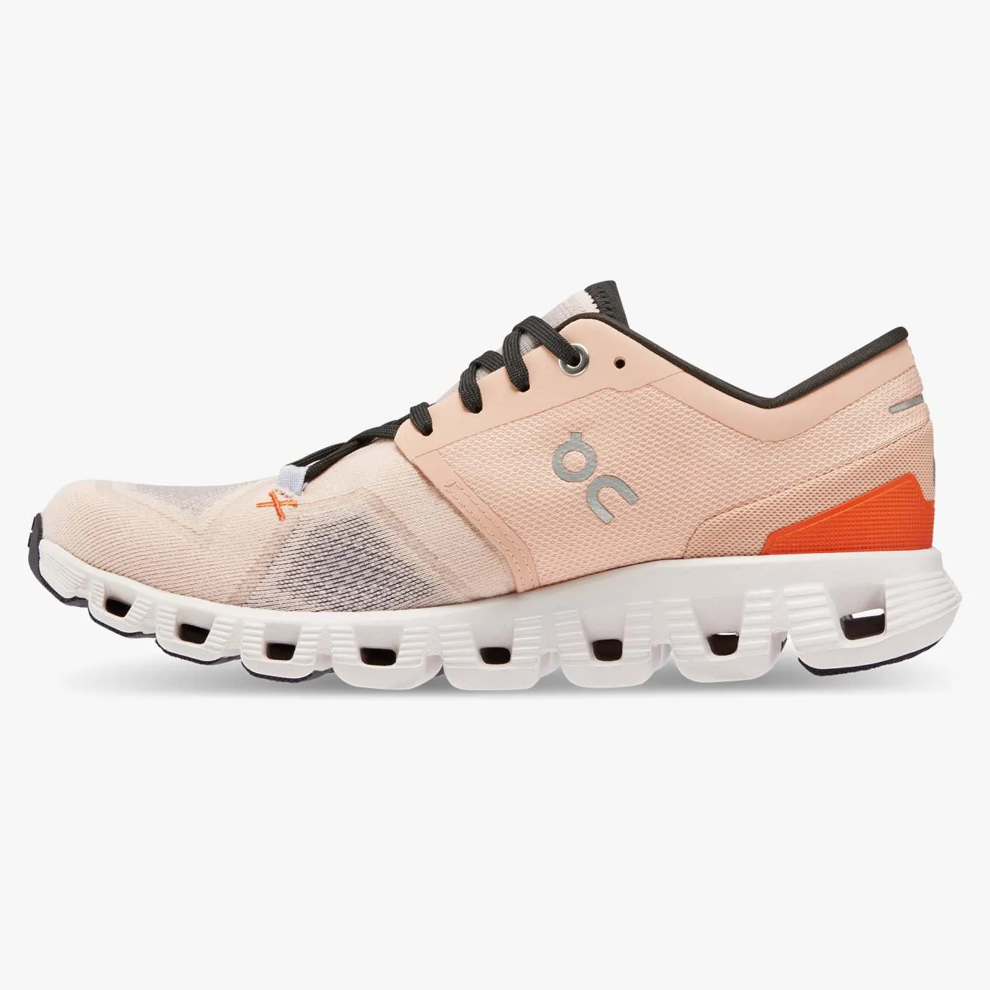 On Running Women's Cloud X 3 Shoes - Rose / Sand