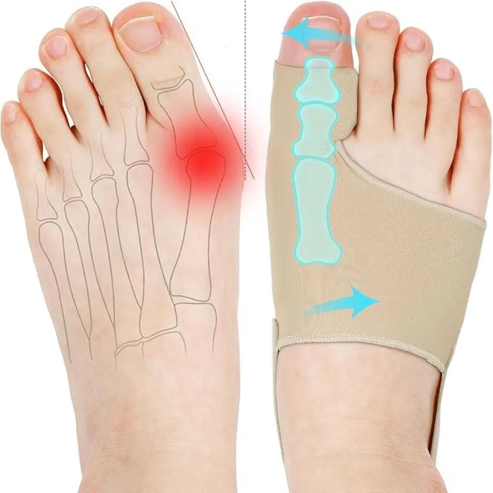Orthopedic Toe Straightener Bunion Socks - Relief and Alignment