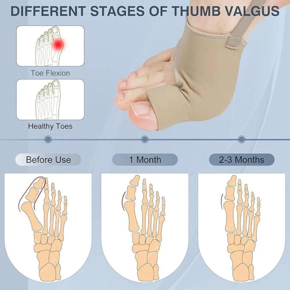 Orthopedic Toe Straightener Bunion Socks - Relief and Alignment