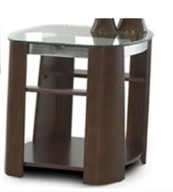 Parell End Table - Deep Espresso
