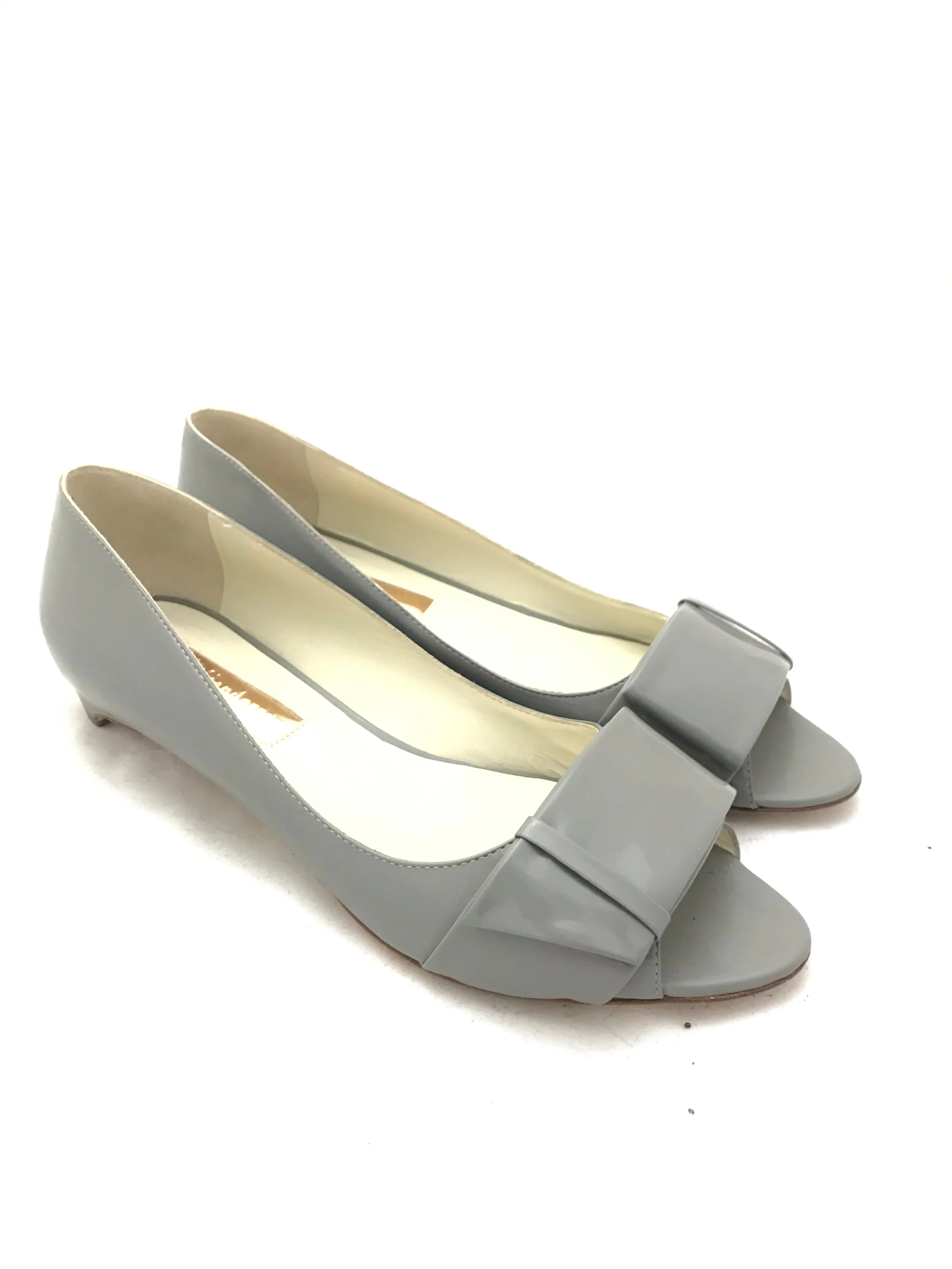 Patent Open Toe Flats