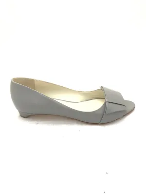 Patent Open Toe Flats
