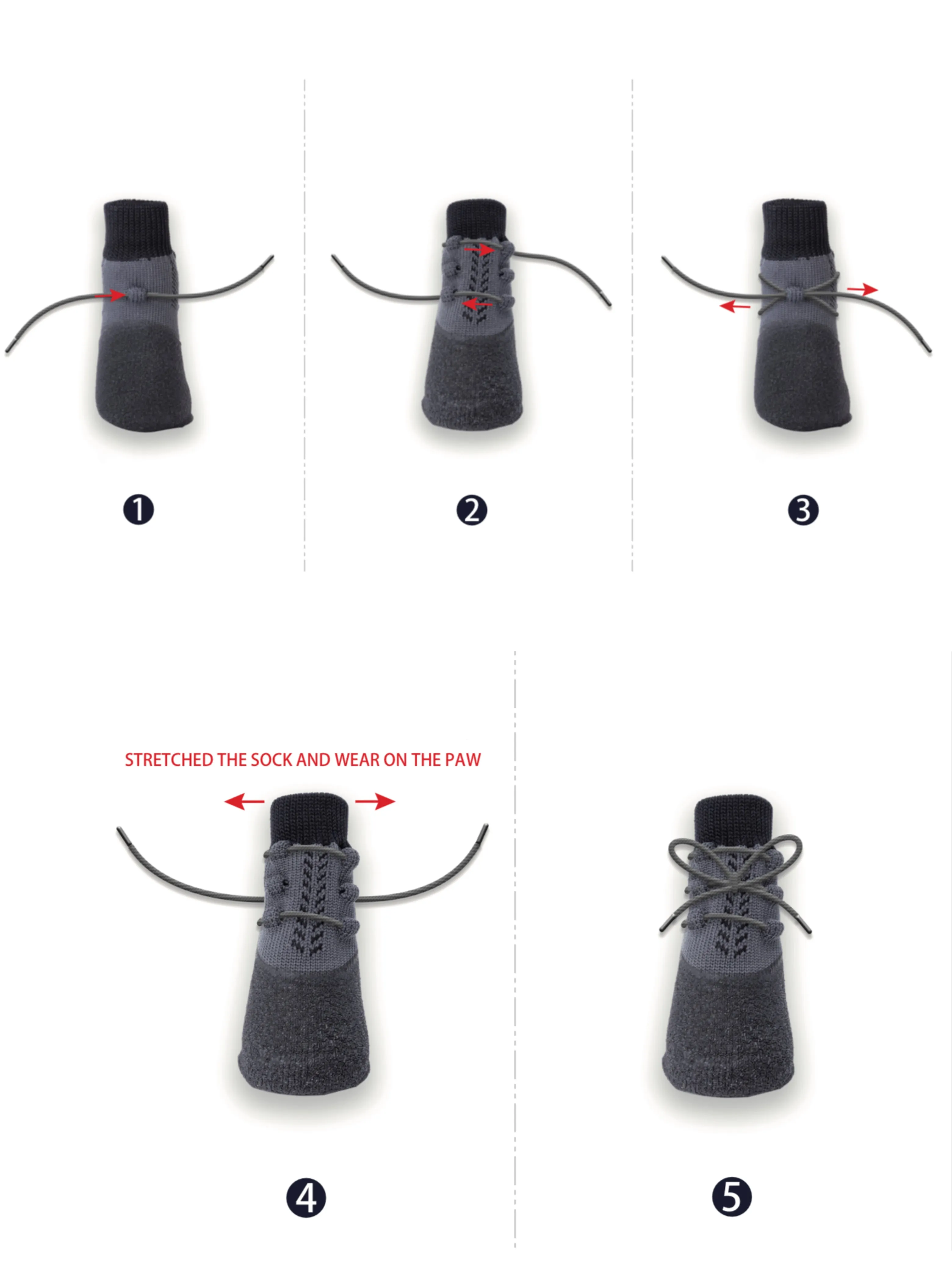 Pet Waterproof Boots Outdoor Socks