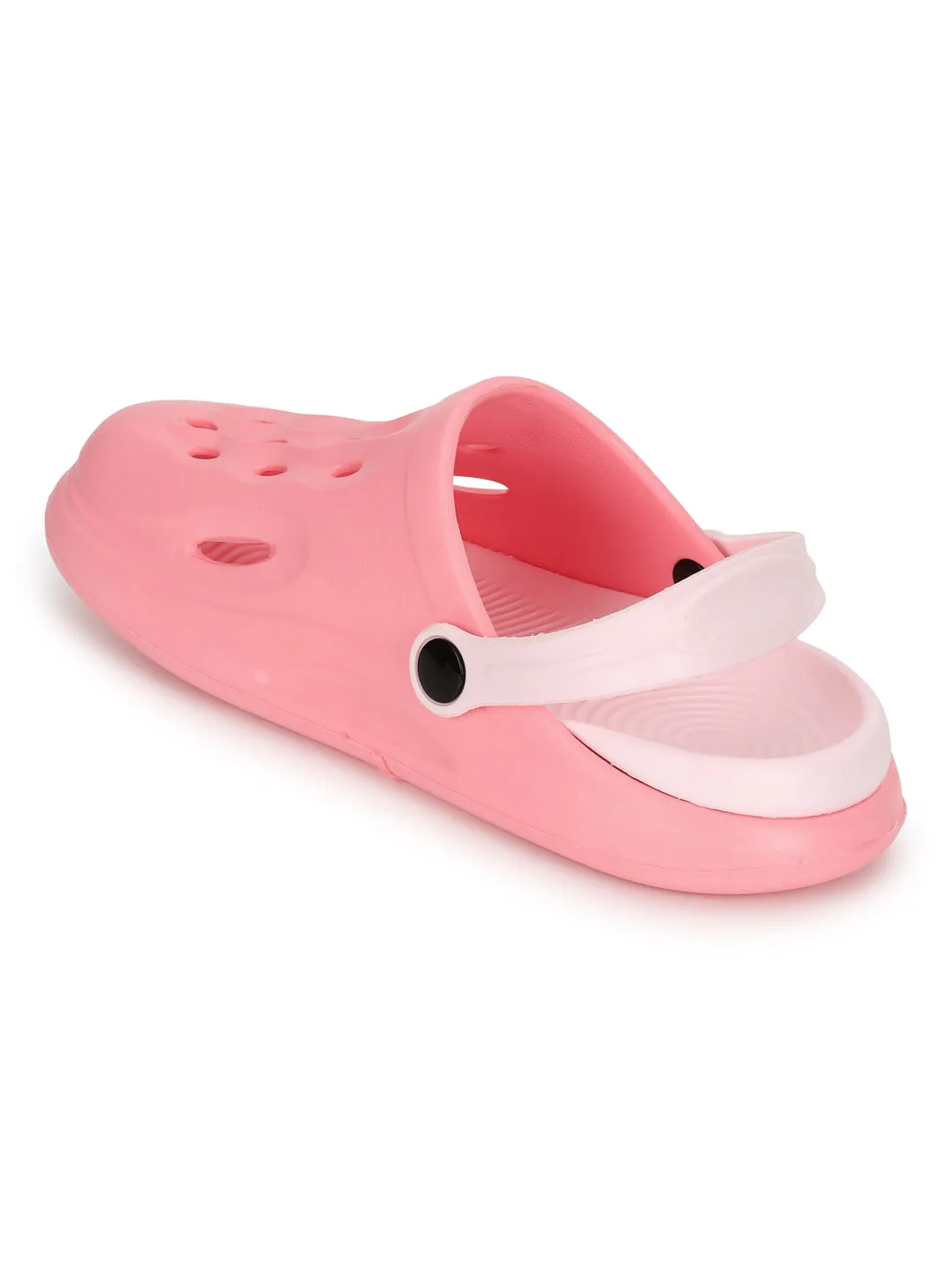 Pink Stylish Slip-On Clogs For Kids-Unisex (TC-LCLOG3-PNK)