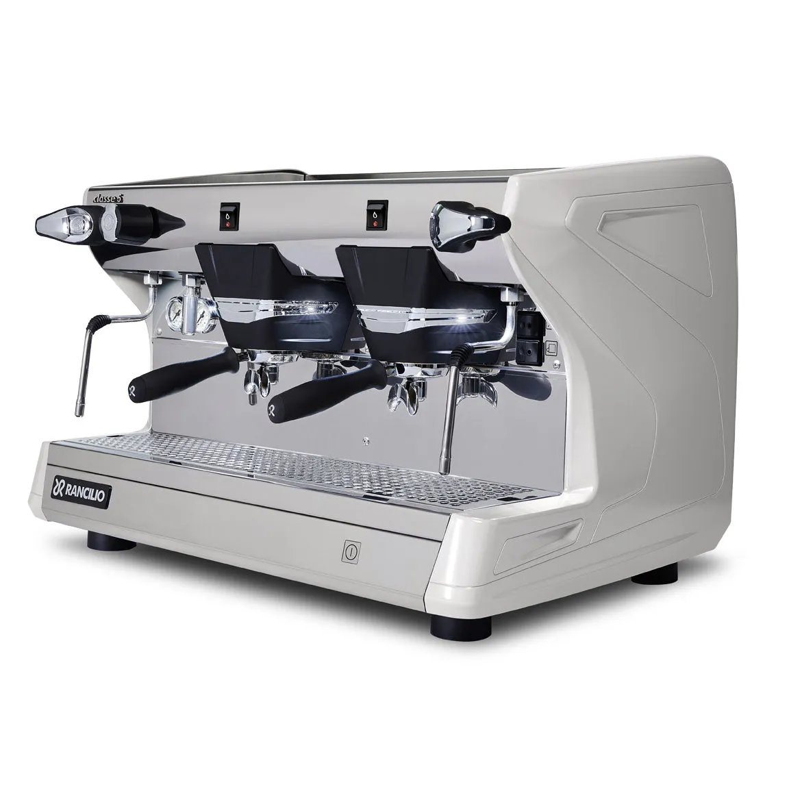 Rancilio Classe 5 S 2 Group Semi-Automatic Espresso Machine - Ice White