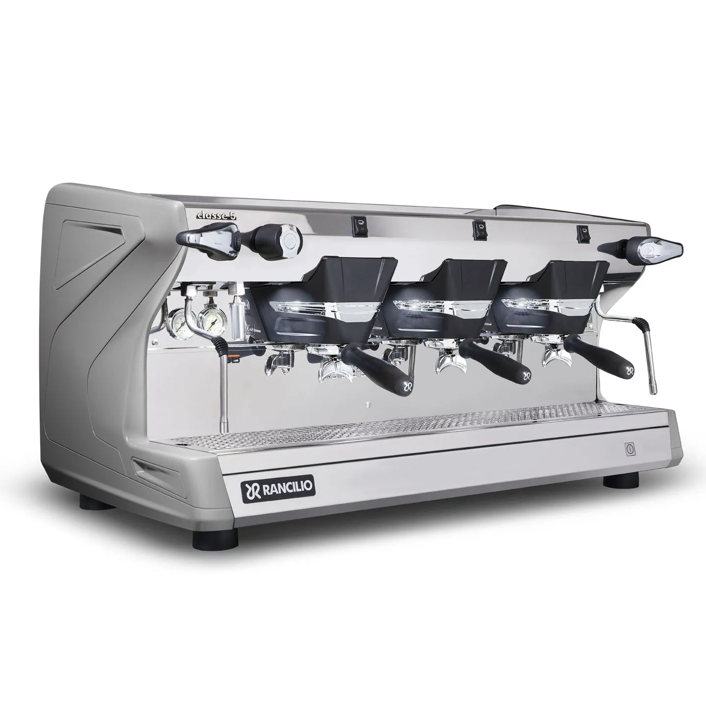Rancilio Classe 5 S 3 Group Semi-Automatic Espresso Machine - Grey